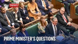 PMQs | Keir Starmer and Kemi Badenoch go head-to-head at Prime Minister's Questions