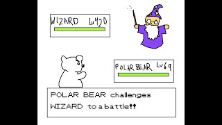 polar bear vs wizard [ANIMATION]