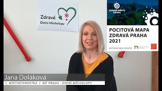 Praha - Dolní Měcholupy: Pocitová mapa Zdravá Praha 2021