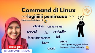 Perintah Dasar di Linux Bahasa Indonesia  | studywithnova