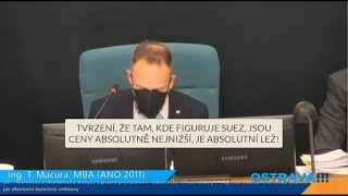 Ostrava a voda: Kdo lže zastupitelům o ceně? Kdo mlží k nemožnosti čerpat dotace z EU na investice?