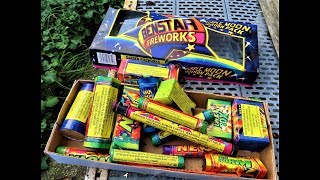 Benstar Purple Moon Selection Box Fireworks demo