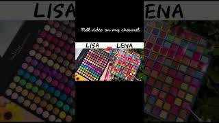 Lisa or lena 🌈❤️🦋 lisa or lena makeup #shorts #trending #tiktok #makeup