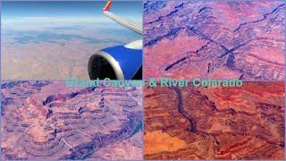 Trip Report - Austin - San Jose Spectacular Aerial Views Grand Canyon & Colarado River