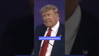 Donald Trump on the educational system