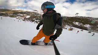 Snowboarding Sierra Nevada, Granada, Spain on 21st January 2023