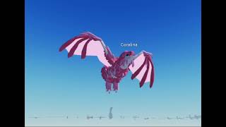 ANIMATION FLY || Coralina Dragon adventure ||