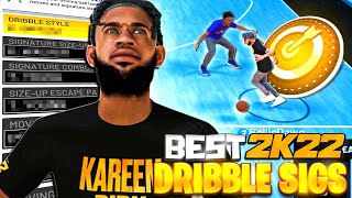 *NEW* BEST GLITCHY DRIBBLE MOVES IN NBA 2K22! FASTEST DRIBBLE MOVES TO GET OPEN IN NBA 2K22!