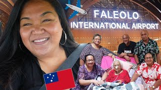 🇼🇸 I'M GOING to SAMOA to SEE MY GRANDMA! *emotional* // Samoa Vlog #215