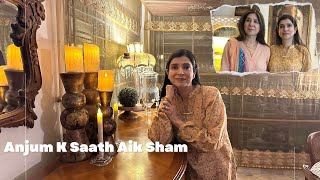 Anjum K Saath Aik Sham 💕@  Mama Galore 💕 Vlog 438