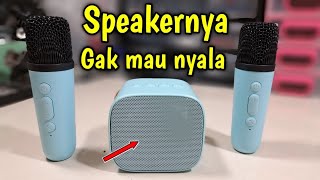 CARA MENGATASI SPEAKER BLUETOOTH K1 TIDAK BISA NYALA DAN DI CAS #k1 #speakerbluetooth #kisonli #mic