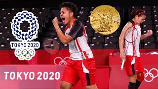 Greysia POLII/Apriyani RAHAYU Vs china |Idonesia Raih Medali Emas Olimpiade 2021 🥇 🇮🇩