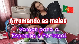 Arrumando as malas para morar em Portugal! 🇵🇹