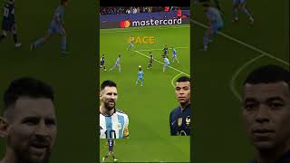 Messi VS Mbappe 👀⚽//  World cup 2022 performance#shorts