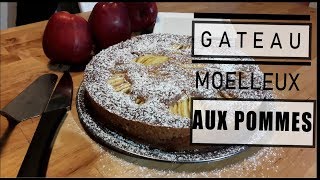 Gâteau moelleux aux pommes - Facile et rapide