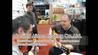 Aileen Music Customer Guitar Solo on 2008 Frankfurt Music Messe