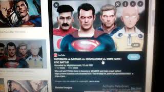 Video pevbezaan dan persmaan : dc and one punch man ( superman vs sitama ) one punch man superman