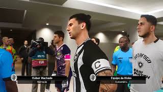 PES 2021 - Botafogo x Defensa y Justicia - Simulação Sulamericana 2023