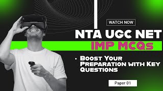 Crucial MCQs for NTA UGC NET Paper 1 | Boost Your Preparation with Key Questions