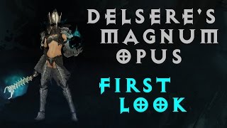 [PTR] Diablo 3 Delsere's Magnum Opus FIRST LOOK All Elements Montage (2.2.0)