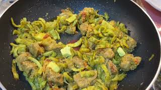 Gobi Ghosht and karela Ghosht