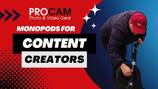 Monopods for Content Creators!