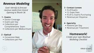 Revenue Modeling, The Cold Start Corner, Episode 3