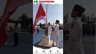 Upacara Bendera Merah Putih dalam Rangka memperingati Dirgahayu Republik Indonesia Ke-79