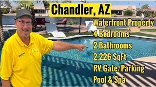 Lakeside Home in Chandler, AZ | Newly Renovated 4Bd, 2Ba, 2,226 SqFt 11,992 SqFt Lot,  Pool, RV Gate