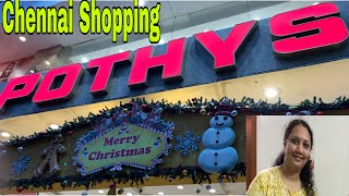 எனது சென்னை POTHYS ஷாப்பிங் | POTHYS Chennai shopping vlog