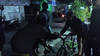 LAMA DAN SUSAH LEPAS GANDENG ‼️ Sorkek vs Jonosex | Balap sepeda onthel Surabaya