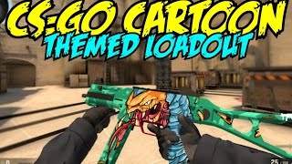 CS:GO Cartoon/Comic Themed Loadout! - WORKSHOP SKINS!