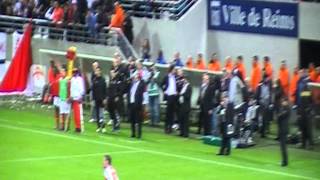 Stade de Reims- Monaco ,07/05/2012, fin de match