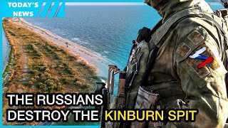 Russians turn Ukraine's Kinburn Spit into combat zone: fires destroy natural reserve