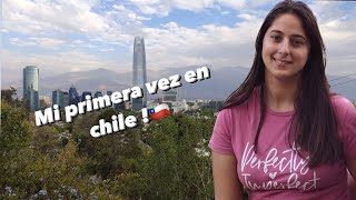 Mi primera vez en chile ¡Me encanto y QUÉ Grande es #santiagodechile !