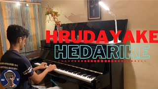 Hrudayake Hedarike Piano Cover | Thayige Thakka Maga  | Sanjith Hegade | Sandalwood | Rishabh D A