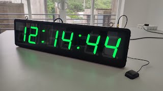 Synchronous Digital Wall Clock