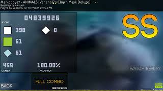 THE BEST SCORE IN OSU!CATCH HISTORY