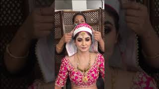 #shorts/elegant glowy dewy eye bridal wedding makeup by parul garg Makeup artist