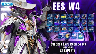 ZX Esports | ESports Explosion S4 W4 ( Day 5 ) Final Day 🔥 Sit Back An Enjoy