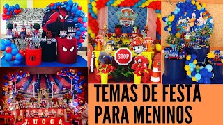 TEMA DE FESTA DE MENINO, TENDÊNCIA PARA 2022