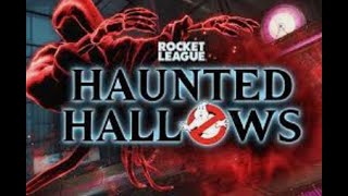 Rocket league Haunted Hallows split-screen gameplay!!!