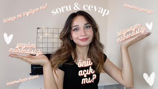 soru & cevap | yazılım ve bilgisayar mühendisliği farkı, üniversite seçimi, ingilizce mi türkçe mi..