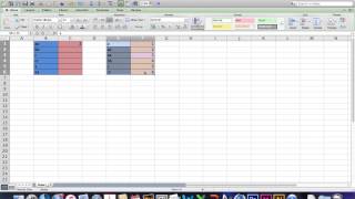 How to do a Vlookup (CERCA.VERT) function in Excel 2010 - Mac 2011 - Excel 2013 - 001