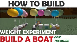 Roblox Build A Boat For Treasure - Weighing Blocks