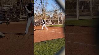 Aiden smacks 2 RBI single in gap. #moonshot #baseball #2024