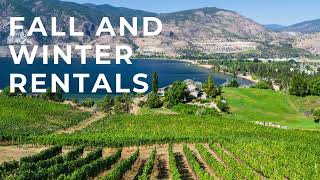 South Okanagan Winter Snowbird Rentals