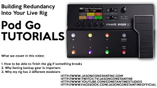 LINE 6 PODGo: Building Redundancy Into Your Live Rig