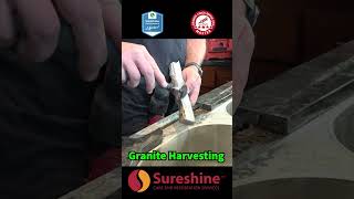 Granite Crack Repair Success - Part 7 #granitecounters #kitchen #interiordesigner