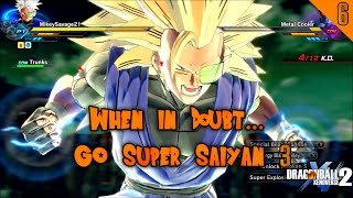 When in Doubt... Go Super Saiyan 3 | Dragon Ball Xenoverse 2 Gameplay